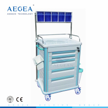 AG-AT005B1 mobile médical ABS pépinière mobile thérapie médicale hôpital anesthésique chariot à vendre